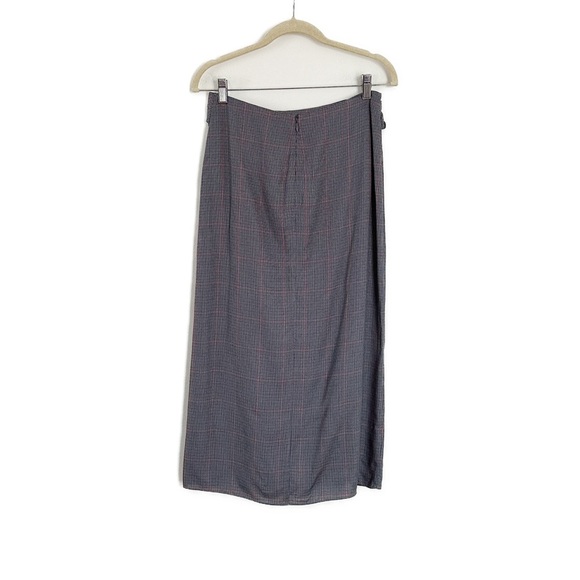 NEW Rag & Bone Amber Plaid Midi Skirt Size 4 - Picture 4 of 4